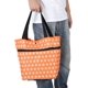thumbnail image 5 of Carro de la compra Carro de la compra Bolsa de la compra con ruedas Tela Oxford Plegable Ligero Carros de doble uso Naranja Regalo de la madre para ir de compras JFHHH pequeña, 5 of 5