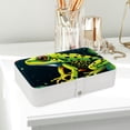 thumbnail image 6 of Frog Decorative PU Leather Jewelry Organizer Box with Removable Compartment: Portable Display Case, 6 of 6