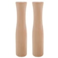 2 pcs Beech Food Grinding Stick Food Handheld Pestle Kitchen Pestle
