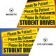 thumbnail image 3 of GOOHOCHY 3pcs PVC Conductor estudiantil Sticulador Estudiante Conductor Reflexivo Magnet para automóvil Auto, 3 of 7