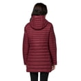 thumbnail image 2 of Elezay Women's Lightweight Puffer Jacket Two-Way Zipper Winter Coats Plus Size Packable Down Jacket Long Hooded Parkas, 2 of 5