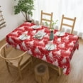 thumbnail image 3 of Christmas Fir Trees and Pines Tablecloth Rectangle, New Year Table Cloth Xmas Washable Table Cover for Holiday/Picnic/Dining/Party Decoration, 60 X 84 Inch, 3 of 6