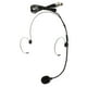 thumbnail image 2 of Negro Doble para oreja XLR de Auricures tipo diadema Micrófono montado en cabeza XLR de XLR 4Pin Yuyangstore Micrófono de auriculares de 3 pines, 2 of 8