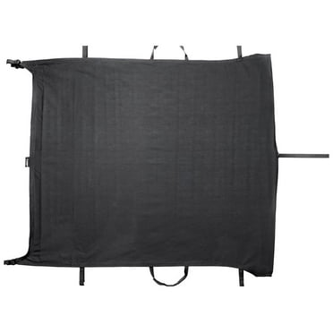 Rugged Ridge by RealTruck Savannah Brief Top for Gladiator JT | Sailcloth, Black | 13594.36 | Compatible with 2020-2024 Jeep Gladiator JT