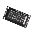 thumbnail image 3 of LYUMO LED Segment Display Module 0.36in 4 Digit 7 Segment TM1637 Clock Display Module LED Digital Tube,7 Segment Display Module,4 Digit Tube, 3 of 8