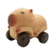 thumbnail image 4 of Carpincho de Juguete CUTICAT para Tirar Carrito con Ruedas Marrón, 4 of 8