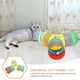 thumbnail image 4 of KAKOWELY Interesante juguete para gatos, resistente al desgaste, túnel de juego plegable, accesorio para gatos, 4 of 5
