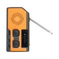 thumbnail image 3 of funtasica Emergency Flashlight Solar Alarm Portable Charger Charging Light Reading Lamp AM FM, 3 of 9