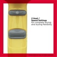 thumbnail image 3 of Revlon Travel Compact Ionic Hair Dryer, Yellow, 3 of 6