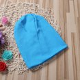 thumbnail image 4 of ITFABS Baby Cotton Blend Solid Color Fashion Soft Children Autumn Winter Caps, 4 of 5