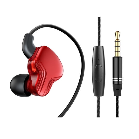 Wired In-Ear Earphones 3.5mm Jack Headphones,HiFi Stereo Sound Earphones,Built-in Mic Headset with Volume Control,Noise Isolating Wired Earphones for Gaming Music Phone Calls Earphones