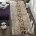thumbnail image 3 of SAFAVIEH Monaco Elsdon Abstract Runner Rug, Ivory/Pink, 2'2" x 12', 3 of 6