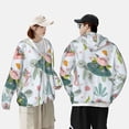 thumbnail image 5 of Picia Turtle and Sea Life Women's Men's UPF 50+ Sun Protection Hoodie Shirt Long Sleeve SPF Fishing Outdoor UV Hiking Lightweight Shirts-Medium, 5 of 9