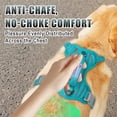 thumbnail image 3 of BARKBAY No Pull Dog Harness Large Reflective Dog Harness with Front Clip and Easy Control Handle for Walking Training Running with ID tag Pocket(Blue,L), 3 of 11