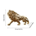 thumbnail image 3 of Elegant Animal Statue Desktop Ornament for Home - Sculpture Resin Artwork Collectible Figurine, 3 of 6