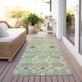thumbnail image 6 of Addison Rugs Chantille Indoor/Outdoor Transitional Southwest Aloe Washable Runner Rug, 2'3" x 7'6", 6 of 6