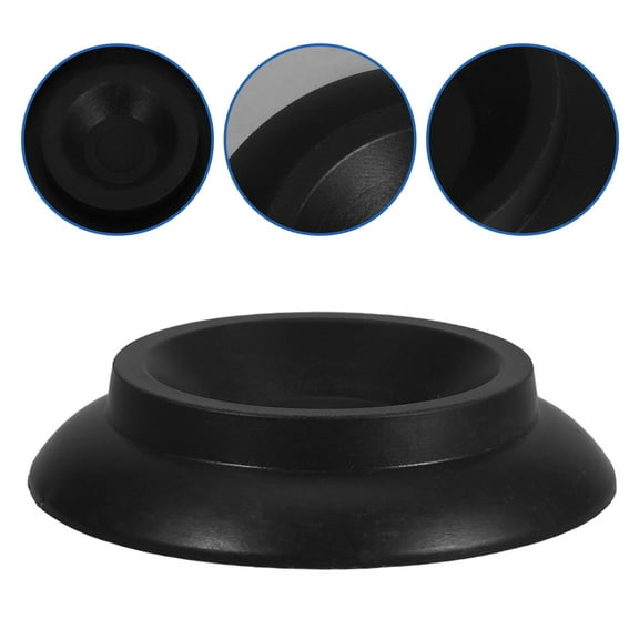 FOLOYORI Furniture Foot Pads Black 12Pcs 3.1X3.1X0.8In