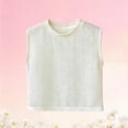 thumbnail image 5 of NAISIBABY Kids Boys Tank Tops, Crewceck Trendy Sleeveless Summer Casual Muscle Tees White 7T, 5 of 7