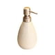 thumbnail image 1 of Dispensador de jabón con bomba de cerámica, contenedor de líquido para baño, 14 oz, recargable para el hogar Blanco, 1 of 9