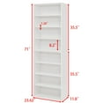 thumbnail image 2 of 8-Layer Adjustable CD/DVD Storage Cabinet, Multi-Functional Bookcase with Detachable Design, Ideal for Home or Office Use, 2 of 17