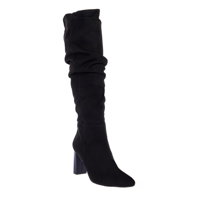 Botas Casuales Mujer Moda Casual Tipo Gamuza Negro Cómoda negro 26 Incógnita 040D1G