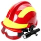 thumbnail image 4 of Equipo de protección del kit de gafas de seguridad para sombrero duro para sitios de construcción hombres mujeres Amarillo rojo, 4 of 8