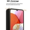 CoverON For Samsung Galaxy A15 5G Case and Screen Protector Tempered Glass, Hybrid Slim Hard