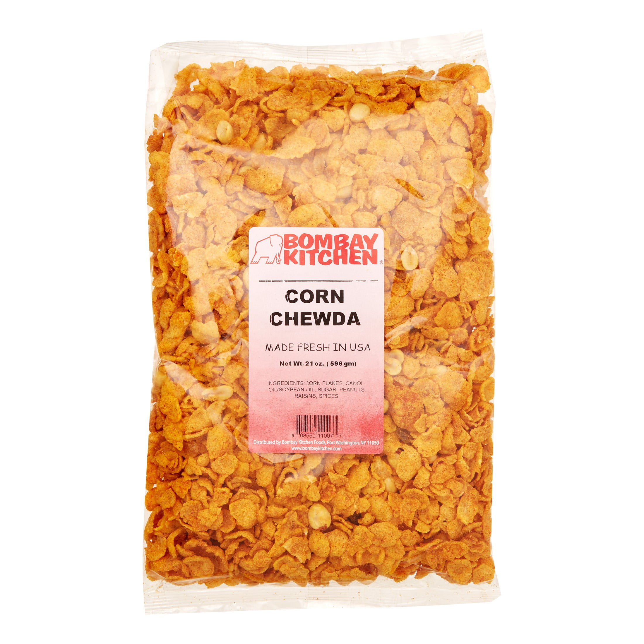 (3 Pack) Bombay Kitchen Corn Chewda, 21 Oz
