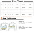 thumbnail image 2 of Mrat High Impact Sports Bras for Women Bras Women Wireless Push-Up Bra Style M-801 Women Size T-Shirt Bra Female V-Neck Hook and Eye Bra Closure Lace Bralette Coffee M, 2 of 4