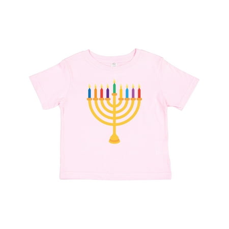 

Inktastic Hanukkah Menorah Candles Gift Baby Boy or Baby Girl T-Shirt