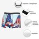 thumbnail image 3 of Balery Cute Gnomes in USA1 Calzoncillos bóxer para hombre, ropa interior de algodón suave y transpirable con cinturilla de nailon-Medium, 3 of 5