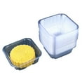 thumbnail image 2 of AKEGAMN 100Pcs Various Sizes Grade Moon Cake Trays Thick Mooncake Packaging Box Container Holder It is constructed of composite material. There are 4 sizes for you to choose from. The moon cake tray, 2 of 5