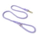 thumbnail image 1 of Hund MultiFunctional Handwoven Gradient Dog Leash Outdoor Walking Training Rope Round Cotton Cat Dog Lead Pet Products (Purple, 120cm x 1.2cm), 1 of 5