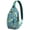 Lightweight Na, variant on Geometric Nordic Style Sling Backpack Lightweight Travel Crossbody Bag with Layered Storage for Hiking and Commuting