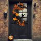 thumbnail image 5 of 2024 Nueva corona de Halloween, coronas de gato negro de luna de Halloween con luces, decoración del hogar para colgar, corona de gato negro de luna de flores, decoración de pared de fiesta para el ho, 5 of 7