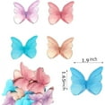 thumbnail image 2 of 48Pcs Edible Butterflies for Cake Decorating Wafer Paper Butterfly Cupcake Toppers Edible Cake Toppers for Wedding Birthday Party Cupcakes Decorations(Mix Color), 2 of 10