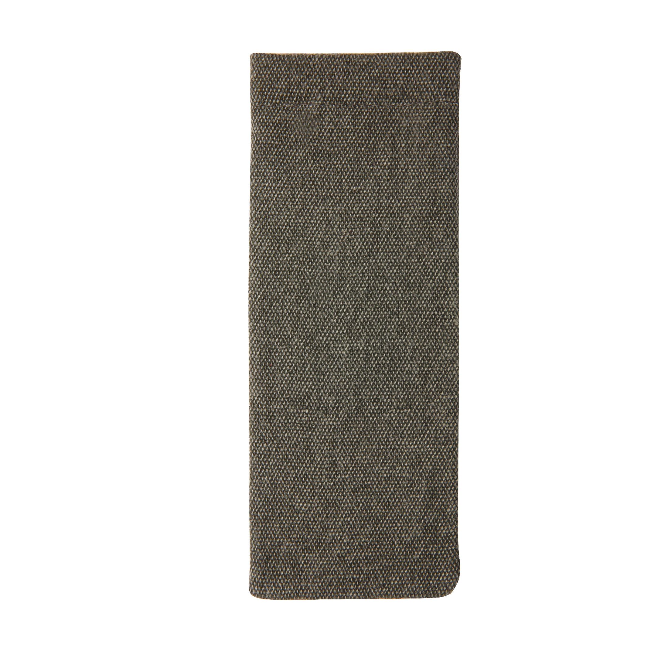 (2 pack) M+ Unisex Portable Grey Cloth Eyewear Pouch for Eyewear Protection