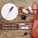 thumbnail image 5 of Lima de uñas de vidrio, 6 piezas de lima de uñas de vidrio para herramienta de manicura de uñas naturales, lima de uñas de viaje, rellenos de medias, regalos de Navidad, 5 of 6