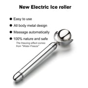 Electric Ice Roller for Face and Eye, Amirce Facial Ice Roller Beauty Tools, Electric Massage Ice Roller for Puffiness, Ice Face Eye Massage Roller, Skin Care Tools