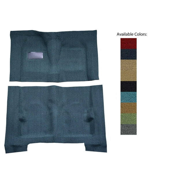 1974-1976 Cadillac Calais 4DR 869 Willow Green Cutpile Mass Carpet Kit