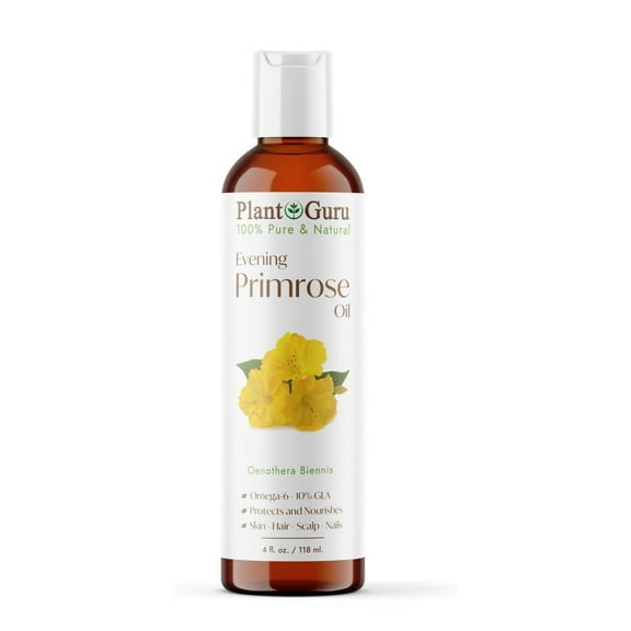 Evening Primrose Oil 4 oz. Cold Pressed 100% Pure Natural Organic Refined