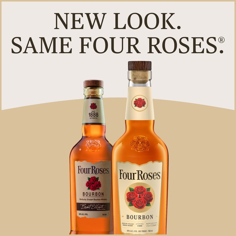 Four Roses, Kentucky Straight Bourbon Whiskey, 750ml, 40% ABV
