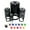 Black, variant on Bowling Ball Strike Pins Self-Inking Rubber Stamp Ink Stamper - Red Ink - Mini 1/2 Inch