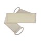 thumbnail image 5 of Toalla de ducha para frotar en la espalda, tira de lavado con esponja natural, almohadilla de baño elástica para hombres y mujeres, color beige Methold HA7407-01B, 5 of 6
