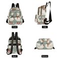 thumbnail image 4 of FORMRS Mini Backpack Purse for Women Travel Daypack Casual Shoulder Bag, Winter Goose Scarves, 4 of 7
