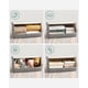 thumbnail image 2 of SONGMICS Juego de 4 Cajas de Almacenamiento con Tapas, Cubos de Almacenamiento con Cierres Magn&eacute;ticos, Apilables, Marco de Metal, para Ropa, Libros, Gris MRLB22GY, 2 of 9