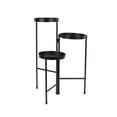 Mainstays Black Metal 3 Tier Plant Stand