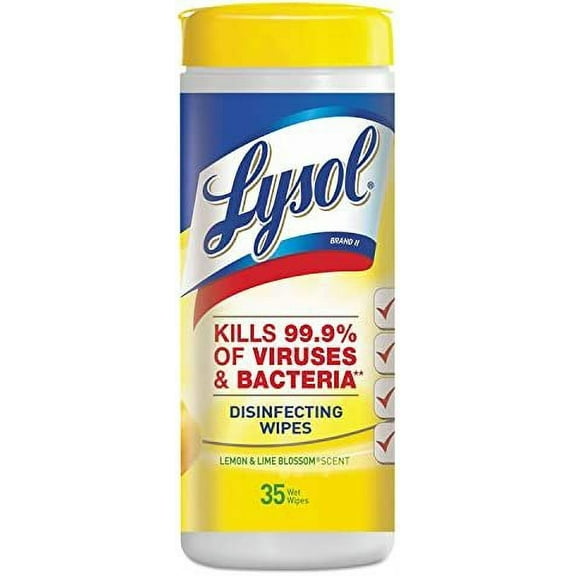 Lemon Lime Blossom Lysol Sanitizing Wipes