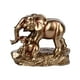 thumbnail image 4 of Estatua de elefante, escultura, estante, decoración del hogar, obra de arte moderna para el hogar familia de dos, 4 of 9