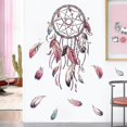 thumbnail image 1 of Pegatinas de pared extraíbles Dreamcatcher de 96 cm x 48,5 cm Adhesivos de pared de vinilo de dibujos animados Decoración de pared Papel tapiz para habitación de niñas Dormitorio de niños, 1 of 5